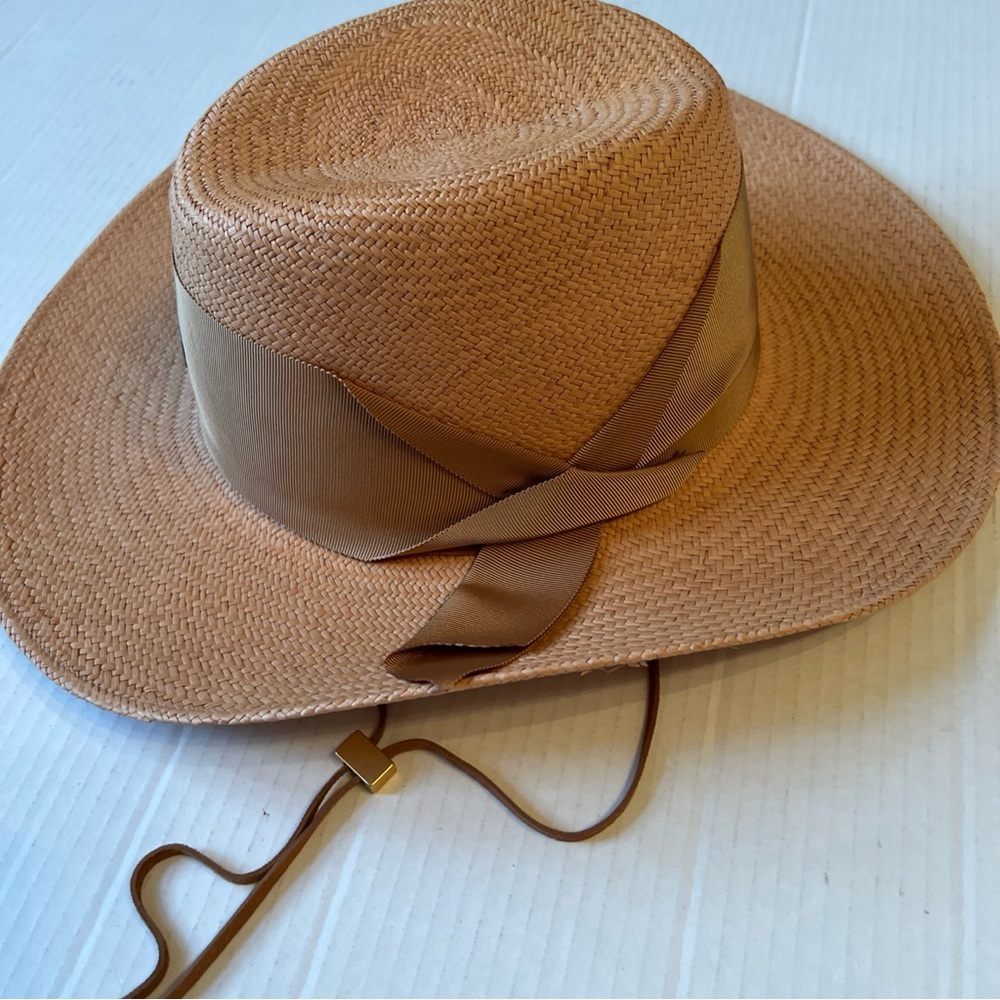 Freya M/L Field Gardenia Womens Tan M/L Hat NWT (MSRP $282) - Picture 6 of 13